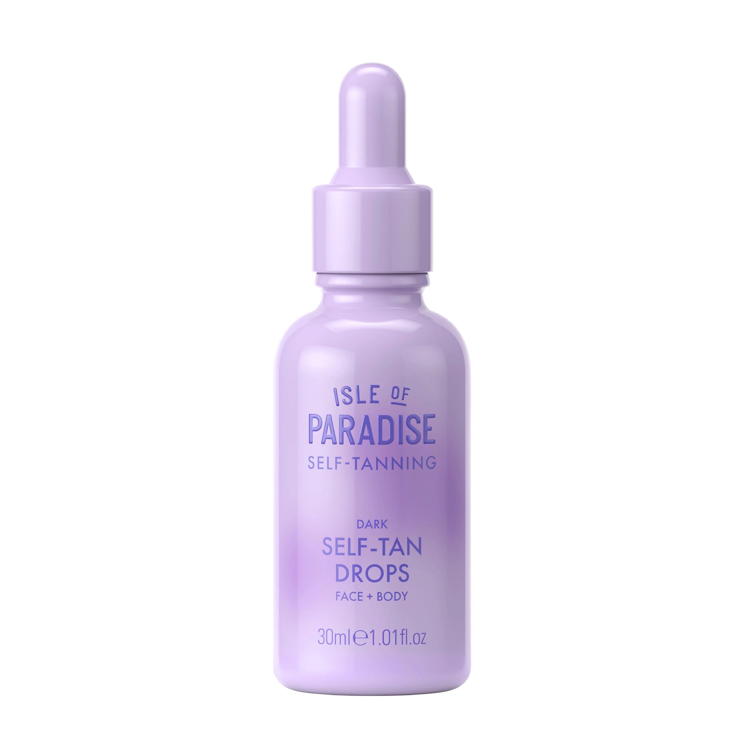 Isle of Paradise Self Tanning Face & Body Drops- Self Tanner Drops for a Natural Bronze, Long-lasting Tan, Cruelty Free, Fragrance Free & Dermatologist-Approved, 1.01 fl. oz