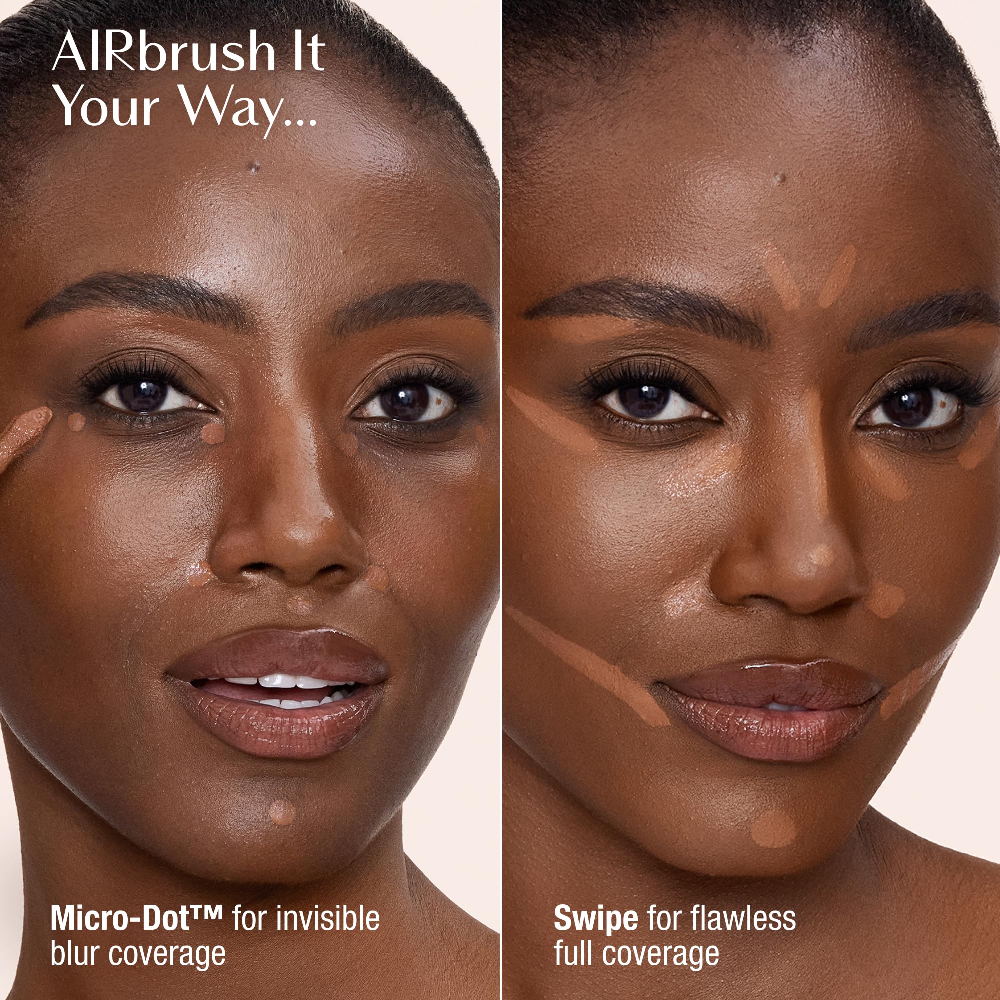 Charlotte Tilbury AIRbrush Flawless Blur Concealer - Longwear Concealer for Dark Circles, Blemishes, Redness & More - Hydrating, Crease-Proof & Full Coverage with a Natural Matte Finish