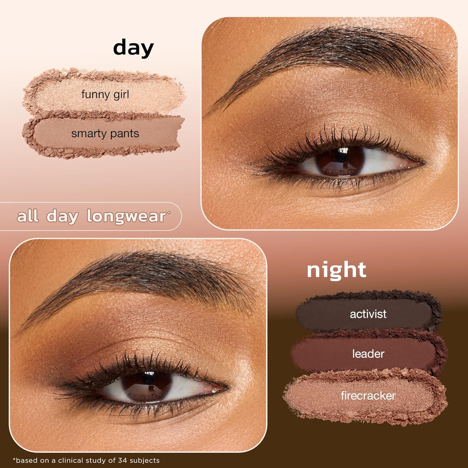 tarte tartelette in bloom Amazonian clay palette – Full-Size Eyeshadow Palette with Neutral Matte & Shimmer Finish, Longwear Buildable Makeup, Vegan & Cruelty-Free