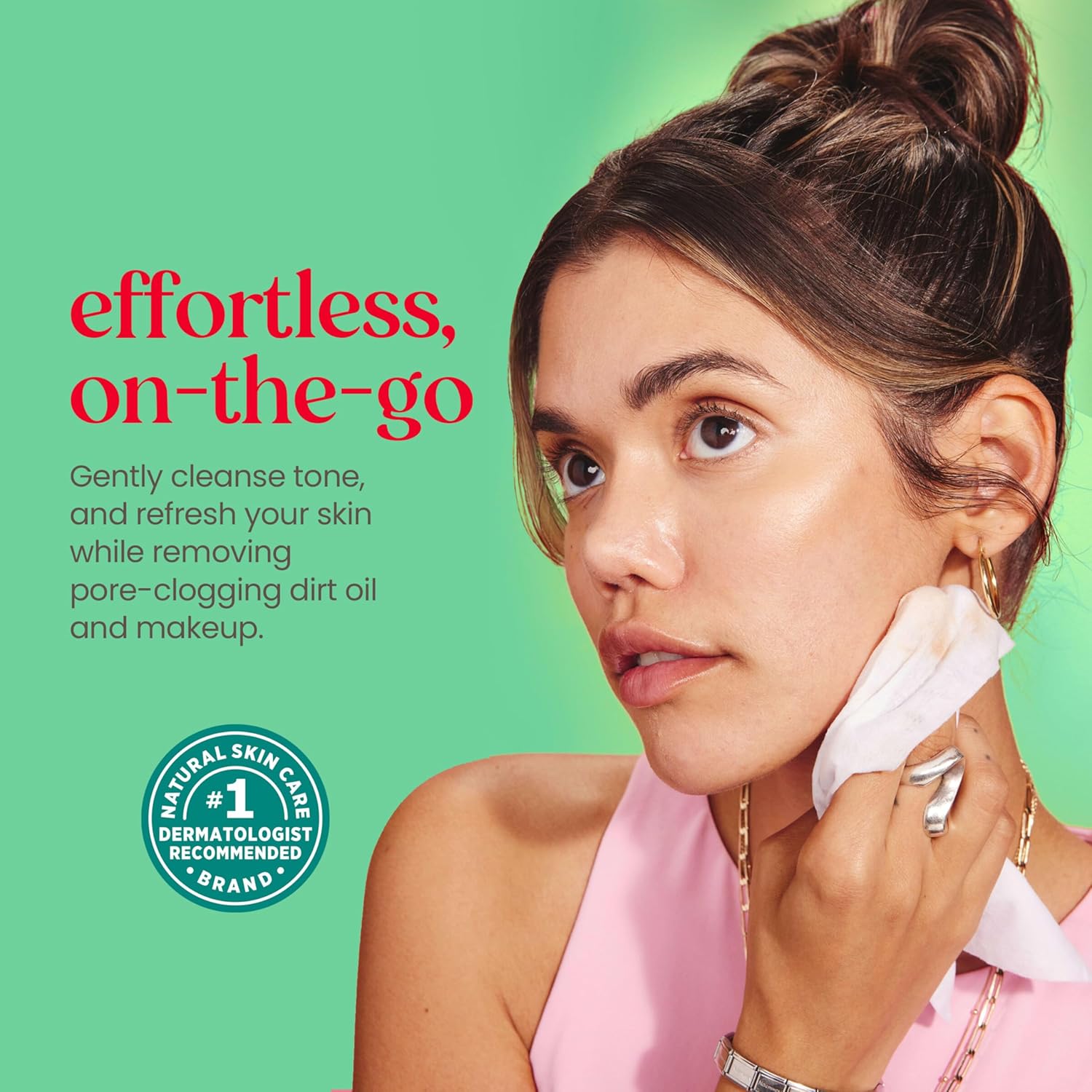 FreshFace Cucumber Mint Cleansing Wipes