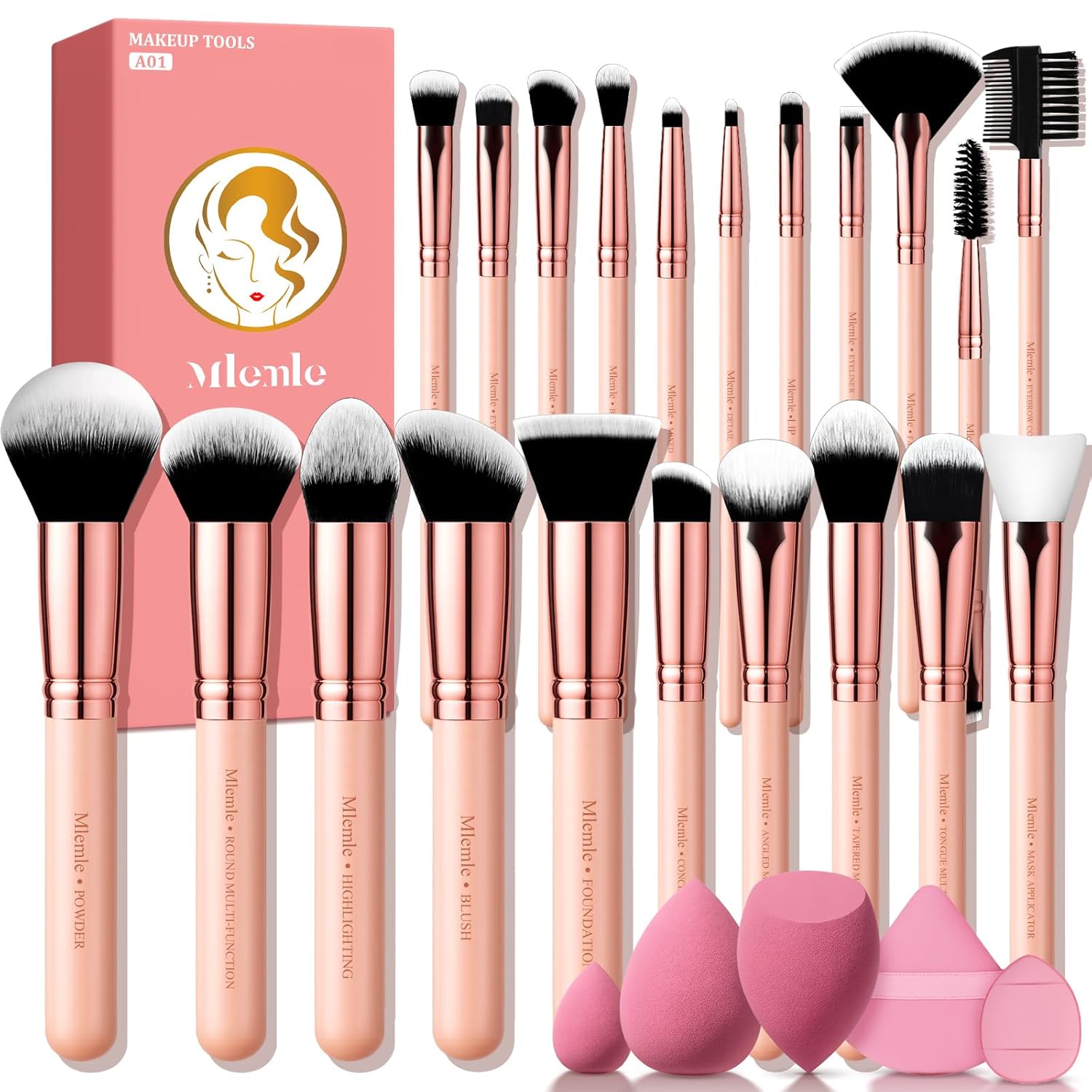 Everyday Pro Makeup Brush Kit
